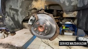 Mazda 6 тормозные диски задние до победного