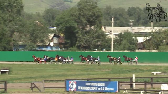 18.07.2020г.Абаканский Ипподром Приз Гильдейца лошади  рысистых пород 4-х лет 1600м