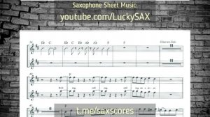 Creedence Clearwater Revival - Proud Mary | Sheet Music | саксофон альт | ноты и фонограмма