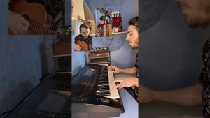 Во широком поле  аккордеон гитара баян синтезатор