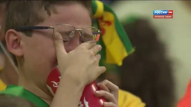 Ребенок плачет после гола Германия Vs Бразилия ЧМ 2014