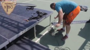 Монтаж сценического комплекса