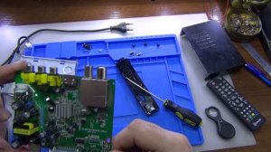 Ремонт #20 Цифровая приставка Т2 D COLOR DC1002HD ремонт блок питания не хватает напряжение