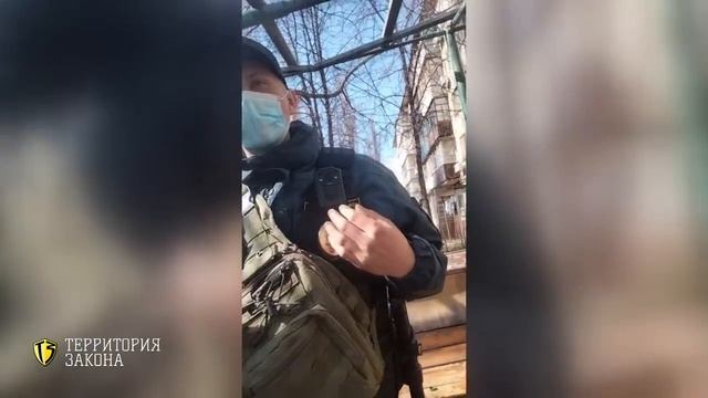 Удостоверение не покажу. Полное незнание законов! Нацгвардия Кривой Рог смотреть онлайн