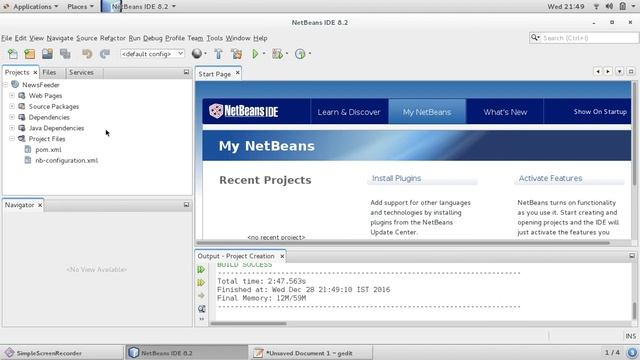How to create maven web application in netbeans IDE 8.2? смотреть онлайн