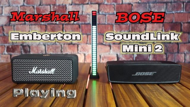 Marshall Emberton vs BOSE SoundLink Mini II  (Bluetooth Speaker Part8)  ＃36