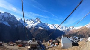 #Домбай и Архыз в ноябре #Прогулка выходного дня в горы !!.  #КАВКАЗ  #КЧР.