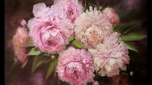 Художник Олег Буйко Цветы Artist Oleg Buyko flowers