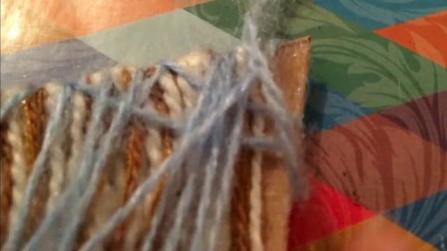 Ёлочка - Новогодняя игрушка на ёлку. Ёлочка своими руками из картона и ниток пошагово. Мастер-класс смотреть онлайн