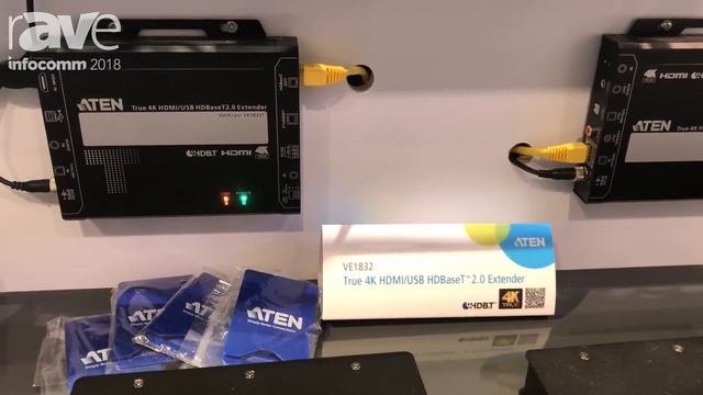 InfoComm 2018: ATEN Presents Family of KVM Extenders for 4K HDMI/USB HDBaseT Signal Routing смотреть онлайн
