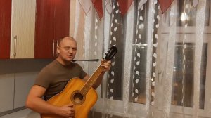 Песня под гитару. Очень красивая. Я ходить к тебе не стану на гитаре