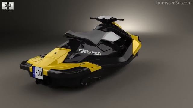 BRP Sea-Doo Spark 2013 by 3D model store Humster3D.com смотреть онлайн