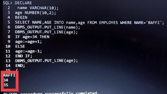 Comparison of 'if' statement between Java and Pl-SQL смотреть онлайн