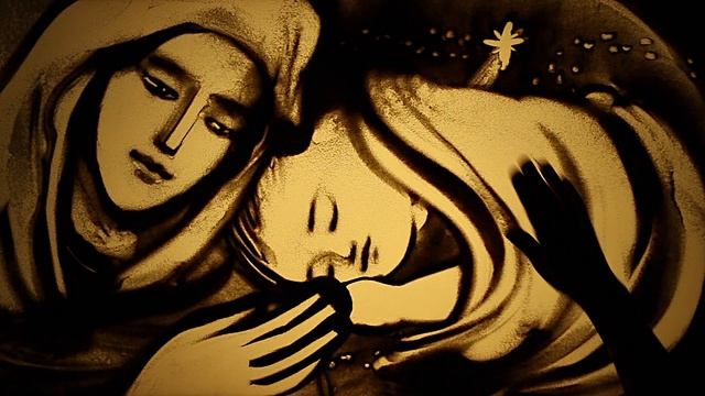 Christmas Story - New Sand Art by Kseniya Simonova|Светлый праздник Рождества-песочная анимация 202 смотреть онлайн