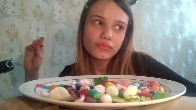 АСМР ИТИНГ МАРМЕЛАД | ASMR EATING MARMALADE|ПОЕДАНИЕ МАРМЕЛАДНОГО АССОРТИ (пробую ОСТРЫЙ Мармелад)