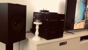 KEF Q350 YAMAHA RX V10