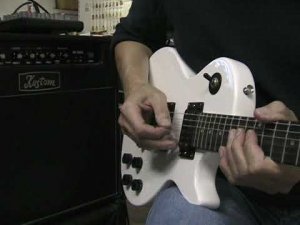 Электрогитара классической формы Les Paul  TERRIS TLP-039 WH