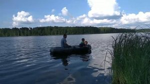 Десногорск Отдых с палатками р.Десна Путешествуем всей семьей ПЕЙЗАЖИ