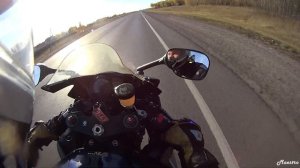 Покатушка по трассе, дневной прохват на спортбайках #2