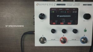 HOTONE AMPERO STOMP | PACK VOX AC15 | WORSHIP TONE