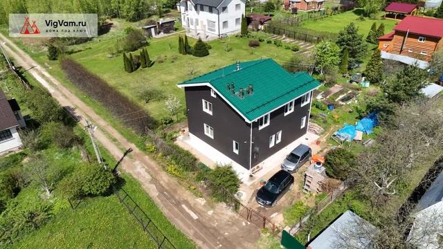 Каркасный дом в Наро-Фоминском районе. смотреть онлайн