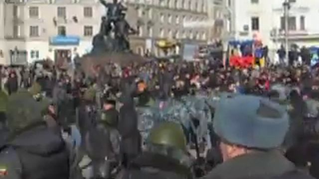 Хоровод во Владивостоке 21 декабря 2008!!! смотреть онлайн