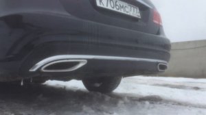 Mercedes Benz Е400 W212 выхлоп