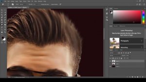 Digital Oil Painting | Smudge Painting photoshop tutorial