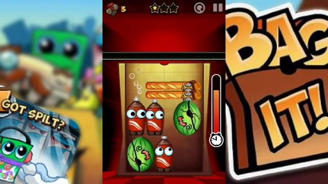 Bag It! / FrankenFizzy / Levels 6 / 10 Item Combo / Protect Fizzy! / Three Stars Walkthrough смотреть онлайн