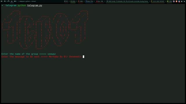 Python Telegram Automation Bot смотреть онлайн