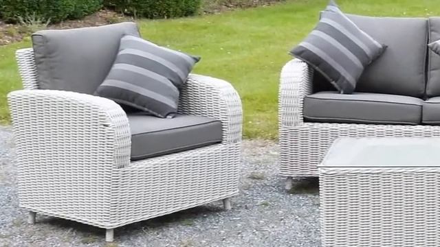 Kensington Deluxe Havana Rattan Garden Furniture смотреть онлайн