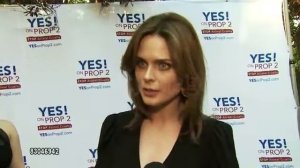 Emily Deschanel on Prop 2