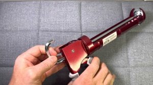 FINALLY a Caulk Gun with no drip and easy-hold grips!