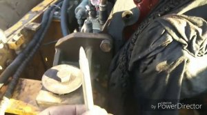 Высверливание заломыша, калённого - инструментальной стали, в заломыше из блока двигателя.