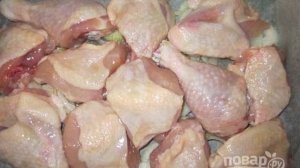 Курица в духовке под сливочным соусом