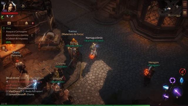 Diablo Imortal para upando a Arcanista! смотреть онлайн