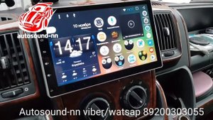 Магнитола для Fiat Ducato 10" android 6.0