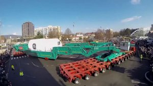 Самые габаритные и тяжелые грузы перевезенные на грузовиках