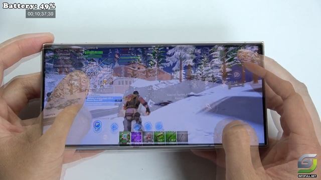 Samsung Galaxy S24 Ultra Fortnite Gameplay | Snapdragon 8 Gen 3 смотреть онлайн