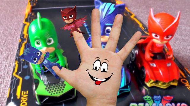 Папа пальчик. Моана, Герои в масках, Робокары. (Daddy finger. Moana, PJ Masks, Robocar) смотреть онлайн