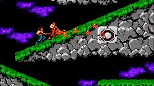 NES Super Contra No Death (2 player co op 1 credit each) full gameplay