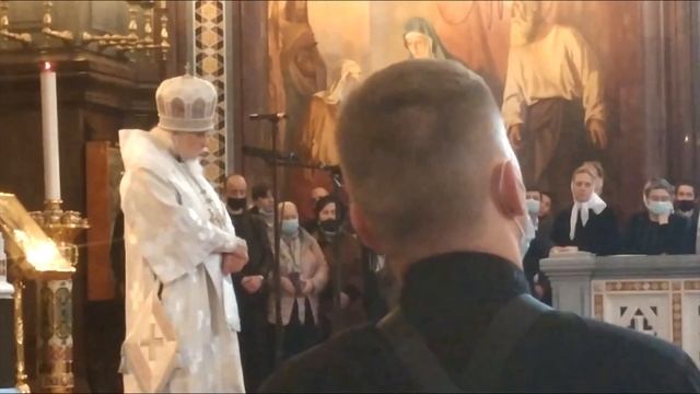 Отпевание протоиерея Дмитрия Смирнова в Храме Христа Спасителя