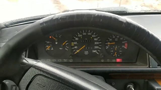 Мерседес 124 2.2 плита мотор