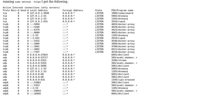 Ubuntu: Can't access docker container exposed port смотреть онлайн