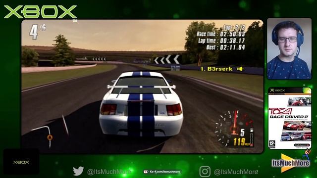 Xbox Original : TOCA Race Driver 2 : Insignia ! Xbox Live is Back! смотреть онлайн