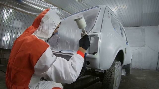 НиВа ЧастЬ 4 малярка, кузов готов !!!!!! смотреть онлайн