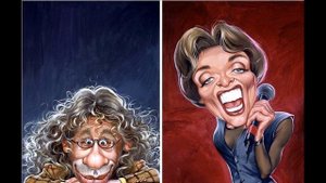 Оригинальные дружеские шаржи художника Владимира Волегова