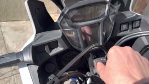 Прописываем новый ключ hiss на Honda crf1000l Africa Twin