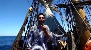 Фрегат "Штандарт". Start of SAILING SEASON 2016 Frigate SHTANDART