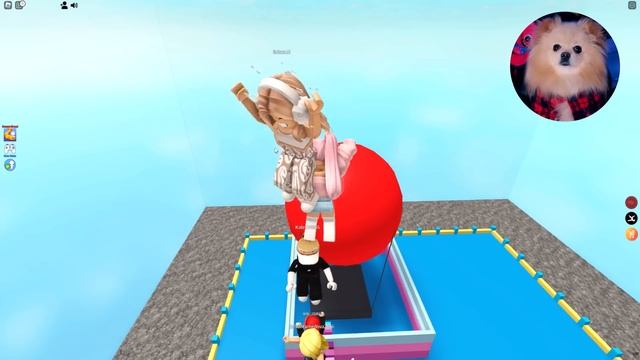 ПОЛ ЭТО ЛАВА В РОБЛОКС ! СПАСАЮСЬ НА ВОЗДУШНОМ ШАРЕ В ROBLOX смотреть онлайн